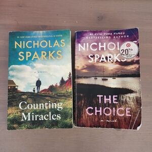 Nicholas Sparks Book Lot